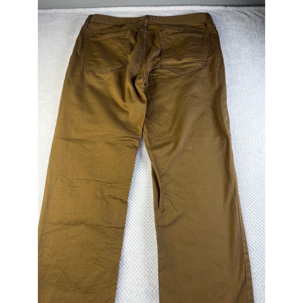 Banana Republic Travel Jean Slim Fit Mens 36x32 Tobacco Brown Stretch‎ Pants - Picture 3 of 9